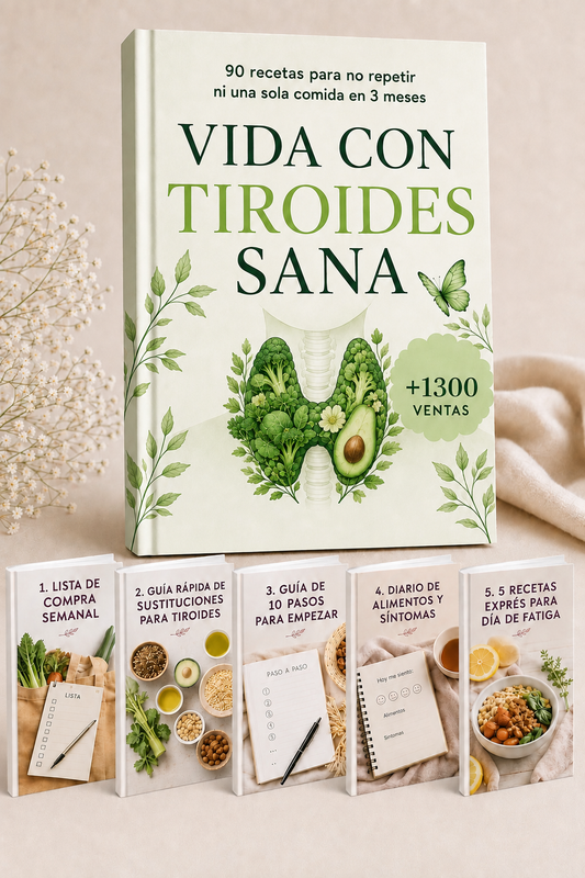 Vida Con Tiroides Sana. El Metodo aprobado por +4300 mujeres